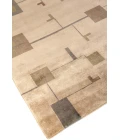 Exquisite Rugs Contemporary Light Green/Gold 70669X12 9ft.X12ft. Rect. Rug