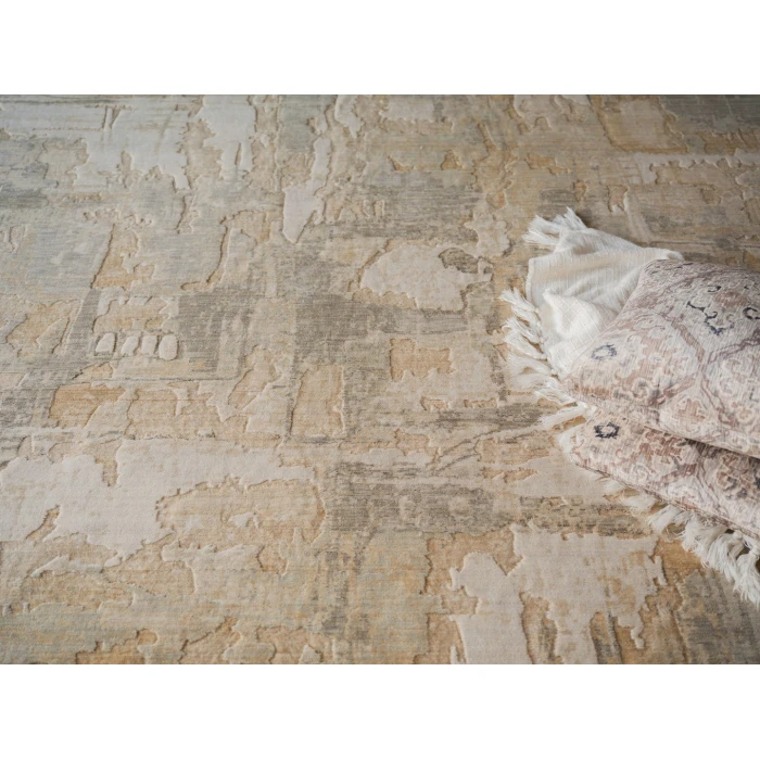 Exquisite Rugs Infinity Silver/Beige 713010X14 10ft.X14ft. Rect. Rug