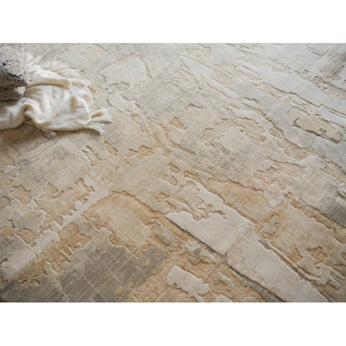 Exquisite Rugs Infinity Silver/Beige 713010X14 10ft.X14ft. Rect. Rug