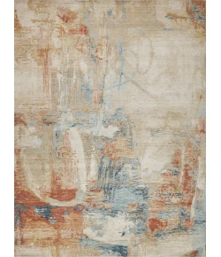 Exquisite Rugs Infinity Ivory/Blue/Terracotta 713210X14 10ft.X14ft. Rect. Rug