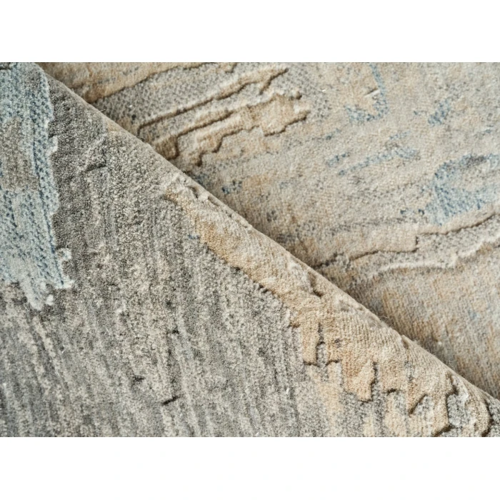 Exquisite Rugs Infinity Ivory/Blue/Terracotta 71344X6 4ft.X6ft. Rect. Rug
