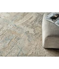 Exquisite Rugs Infinity Ivory/Blue/Terracotta 71344X6 4ft.X6ft. Rect. Rug