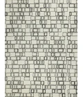 Exquisite Rugs Soho Ivory/Black 71351X16 1ft.X1ft.6in. Rect. Rug