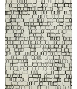 Exquisite Rugs Soho Ivory/Black 71351X16 1ft.X1ft.6in. Rect. Rug