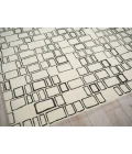 Exquisite Rugs Soho Ivory/Black 71351X16 1ft.X1ft.6in. Rect. Rug