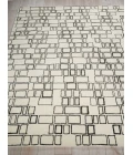 Exquisite Rugs Soho Ivory/Black 71351X16 1ft.X1ft.6in. Rect. Rug