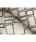 Exquisite Rugs Soho Ivory/Black 71351X16 1ft.X1ft.6in. Rect. Rug