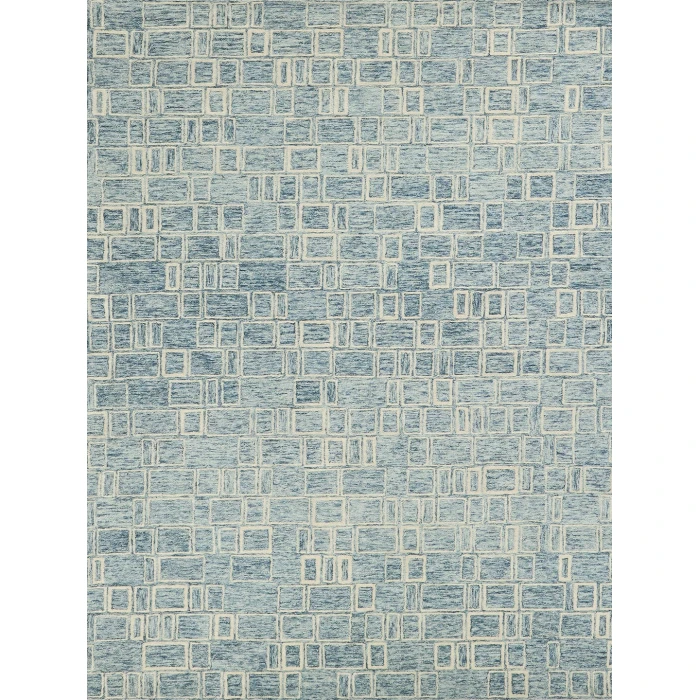 Exquisite Rugs Soho Blue/Ivory 71374X6 4ft.X6ft. Rect. Rug
