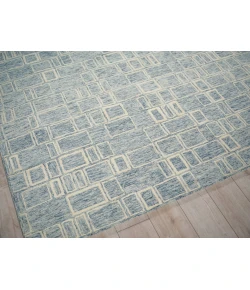 Exquisite Rugs Soho Blue/Ivory 71379X12 9ft.X12ft. Rect. Rug