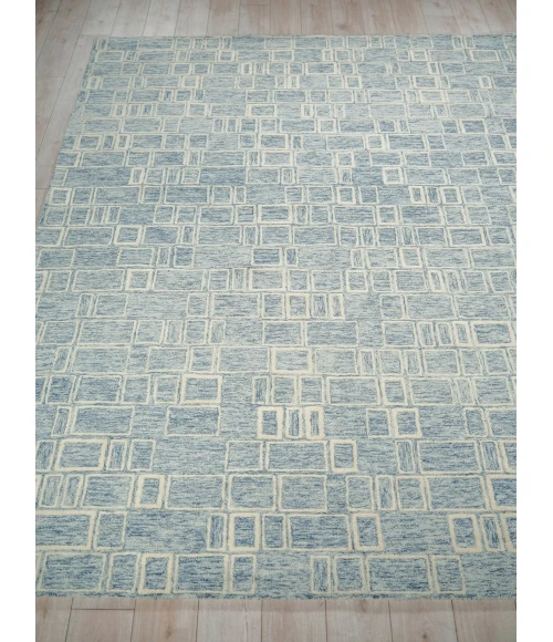 Exquisite Rugs Soho Blue/Ivory 71379X12 9ft.X12ft. Rect. Rug