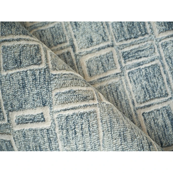 Exquisite Rugs Soho Blue/Ivory 71374X6 4ft.X6ft. Rect. Rug