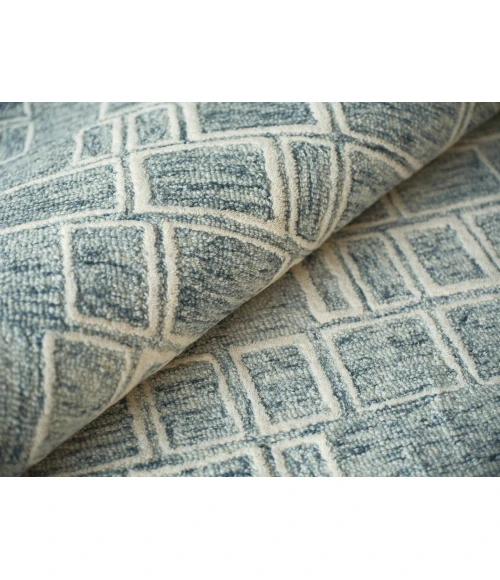 Exquisite Rugs Soho Blue/Ivory 71379X12 9ft.X12ft. Rect. Rug
