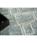 Exquisite Rugs Soho Blue/Ivory 71379X12 9ft.X12ft. Rect. Rug