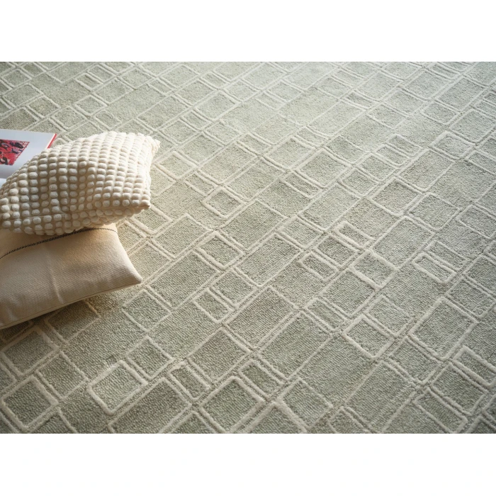 Exquisite Rugs Soho Sage/Ivory 713812X15 12ft.X15ft. Rect. Rug