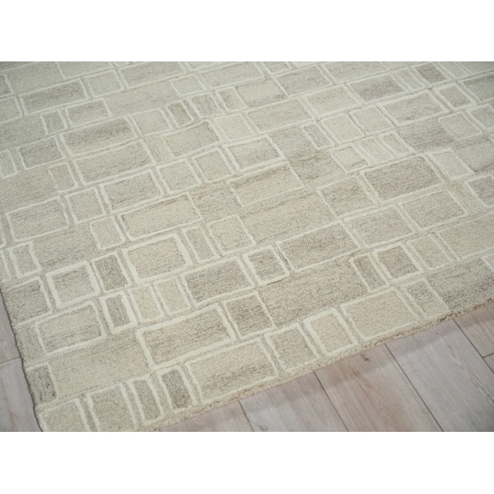 Exquisite Rugs Soho Natural Beige/Ivory 71398X10 8ft.X10ft. Rect. Rug