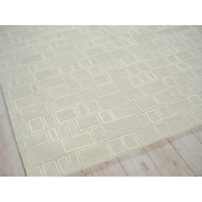 Exquisite Rugs Soho Silver/Ivory 714015x20 15ft.x20ft. Rect. Rug