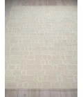Exquisite Rugs Soho Silver/Ivory 71401X16 1ft.X1ft.6in. Rect. Rug