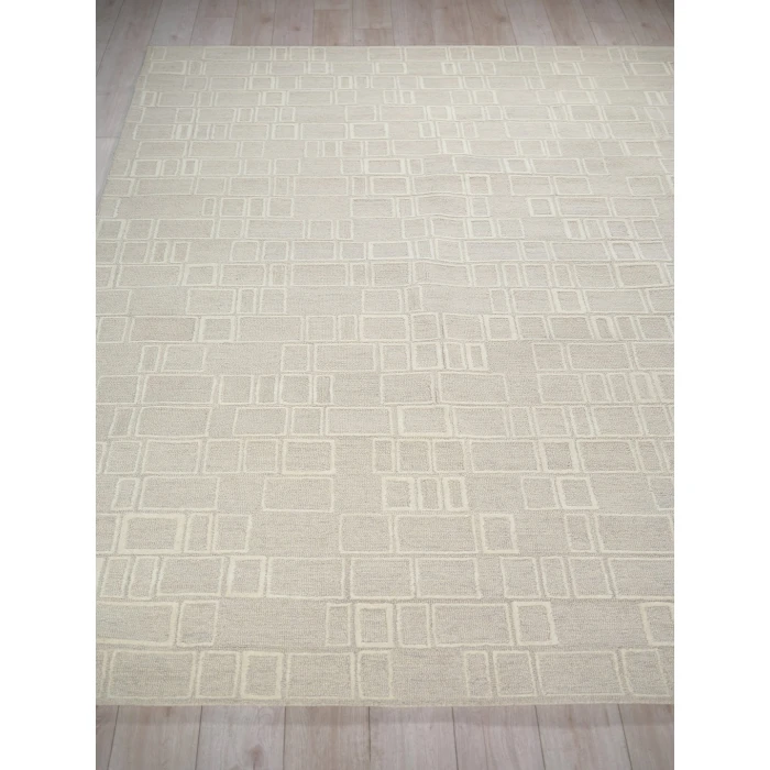 Exquisite Rugs Soho Silver/Ivory 714015x20 15ft.x20ft. Rect. Rug
