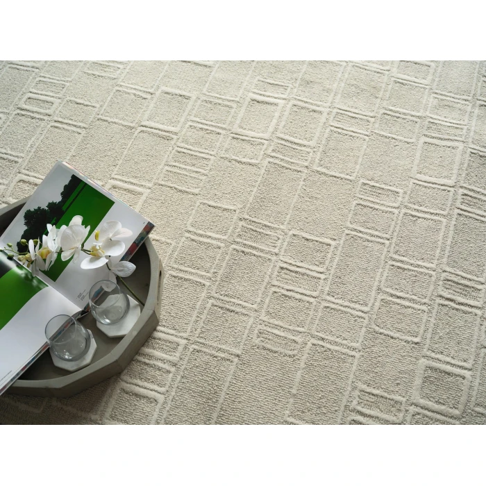 Exquisite Rugs Soho Silver/Ivory 714015x20 15ft.x20ft. Rect. Rug