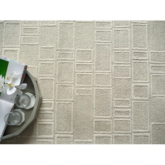 Exquisite Rugs Soho Silver/Ivory 714015x20 15ft.x20ft. Rect. Rug