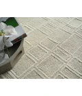 Exquisite Rugs Soho Silver/Ivory 71401X16 1ft.X1ft.6in. Rect. Rug