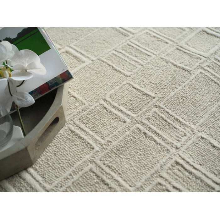 Exquisite Rugs Soho Silver/Ivory 714015x20 15ft.x20ft. Rect. Rug