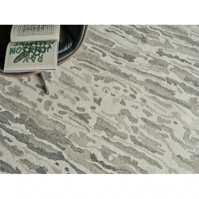 Exquisite Rugs Cortero Gray/Ivory 71569X12 9ft.X12ft. Rect. Rug