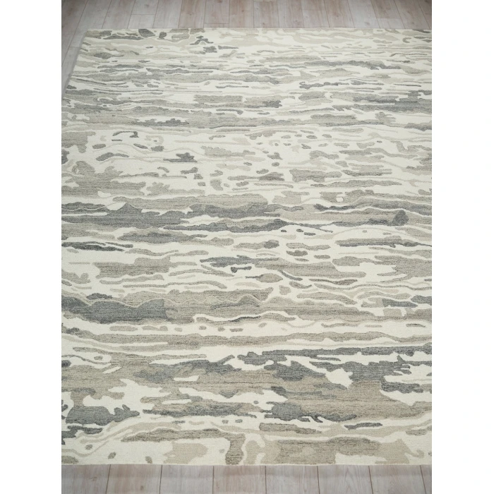 Exquisite Rugs Cortero Gray/Ivory 71569X12 9ft.X12ft. Rect. Rug