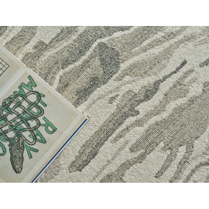 Exquisite Rugs Cortero Gray/Ivory 71569X12 9ft.X12ft. Rect. Rug