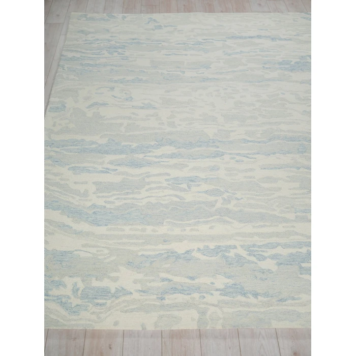 Exquisite Rugs Cortero Light Blue/Ivory 71571X16 1ft.X1ft.6in. Rect. Rug