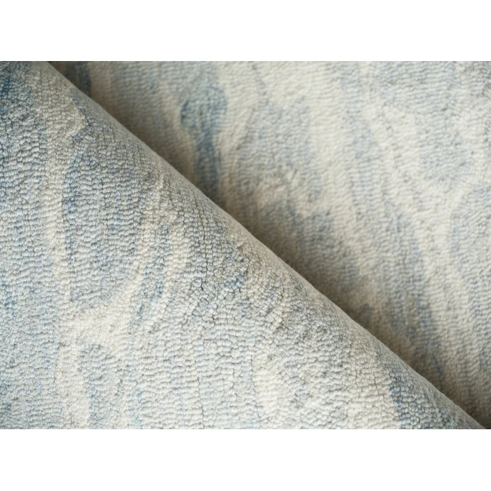 Exquisite Rugs Cortero Light Blue/Ivory 71571X16 1ft.X1ft.6in. Rect. Rug
