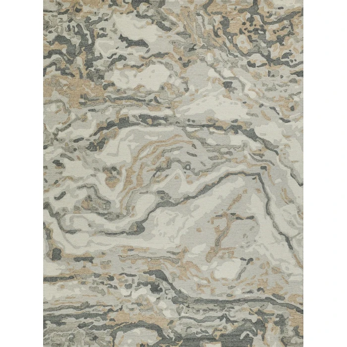 Exquisite Rugs Cortero Gray/Ivory 71618X10 8ft.X10ft. Rect. Rug