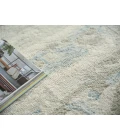 Exquisite Rugs Cortero Light Blue/Ivory 71621X16 1ft.X1ft.6in. Rect. Rug