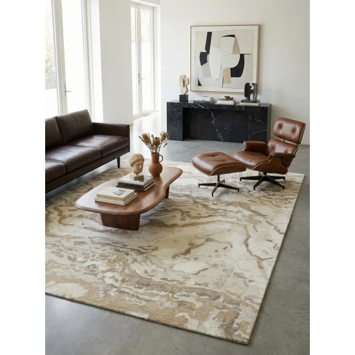 Exquisite Rugs Cortero Gold/Ivory 716312X15 12ft.X15ft. Rect. Rug