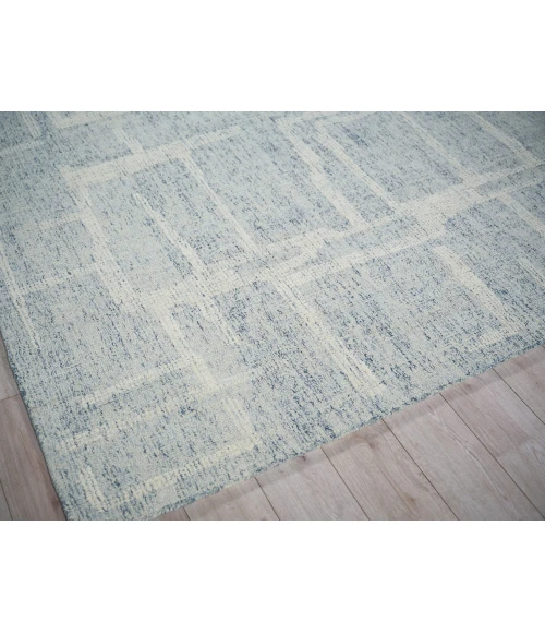 Exquisite Rugs Breckenridge Blue/Ivory 71701X16 1ft.X1ft.6in. Rect. Rug