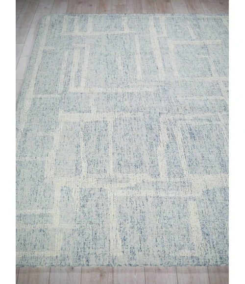 Exquisite Rugs Breckenridge Blue/Ivory 71701X16 1ft.X1ft.6in. Rect. Rug