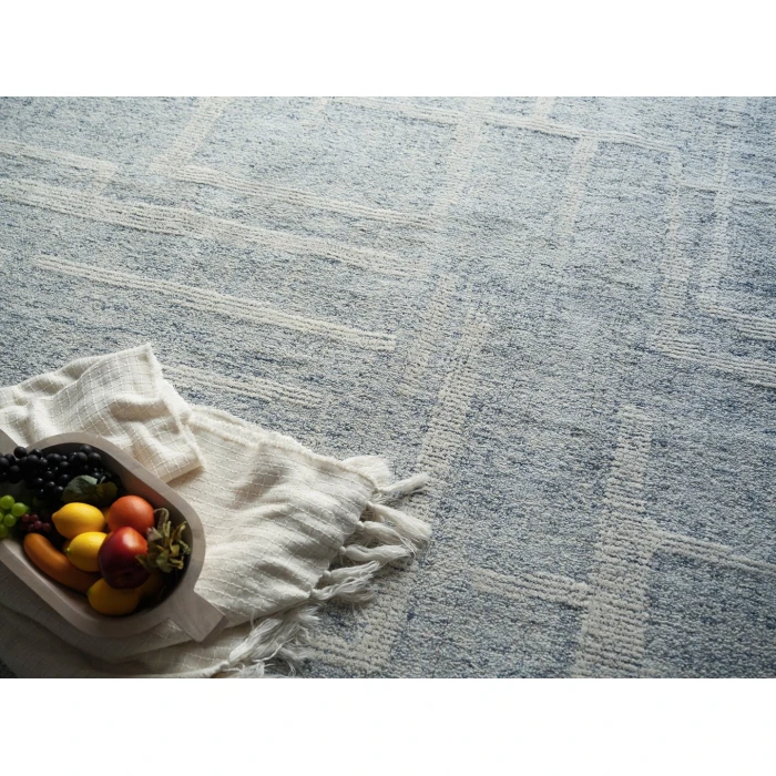 Exquisite Rugs Breckenridge Blue/Ivory 71709X12 9ft.X12ft. Rect. Rug