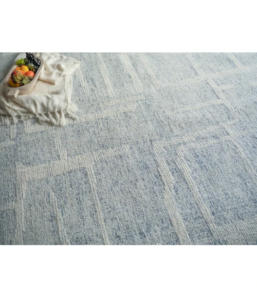 Exquisite Rugs Breckenridge Blue/Ivory 71701X16 1ft.X1ft.6in. Rect. Rug