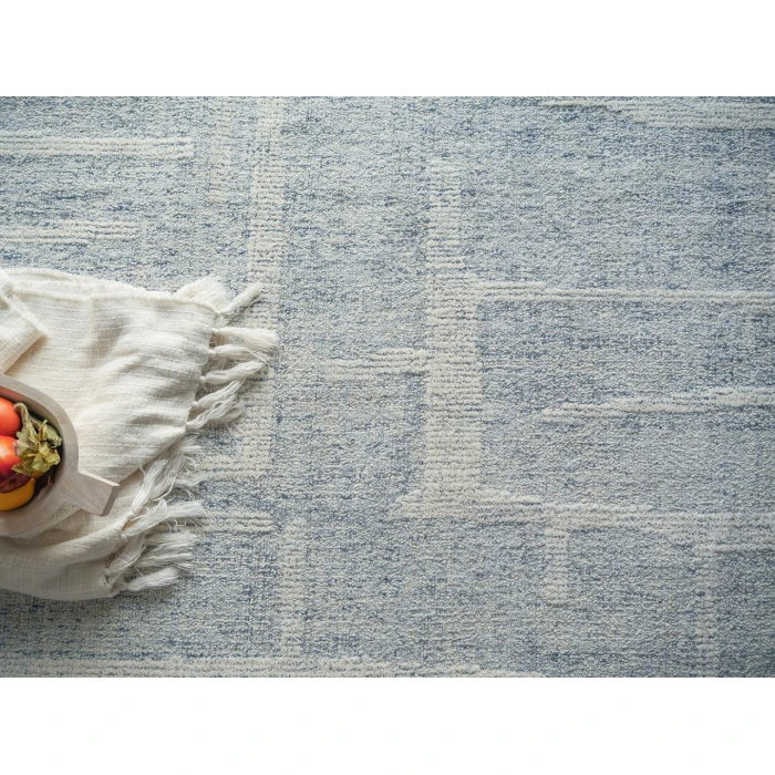 Exquisite Rugs Breckenridge Blue/Ivory 71709X12 9ft.X12ft. Rect. Rug