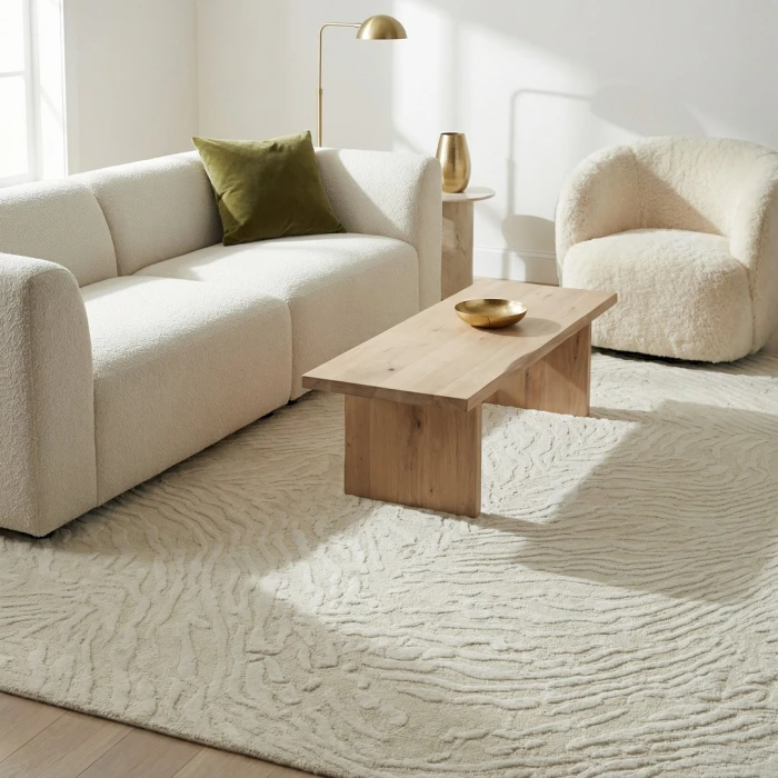 Exquisite Rugs Entro Cream/Ivory 717915x20 15ft.x20ft. Rect. Rug