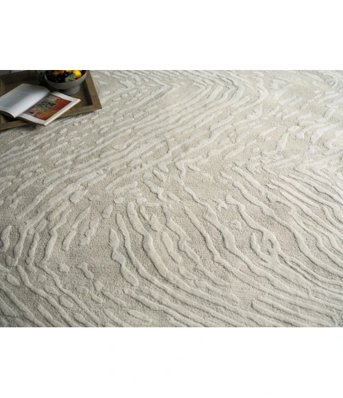 Exquisite Rugs Entro Silver/Ivory 718114X18 14ft.X18ft. Rect. Rug