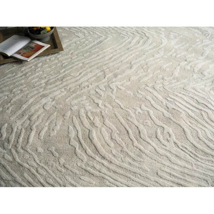 Exquisite Rugs Entro Silver/Ivory 718112X15 12ft.X15ft. Rect. Rug