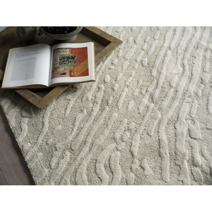 Exquisite Rugs Entro Silver/Ivory 718112X15 12ft.X15ft. Rect. Rug