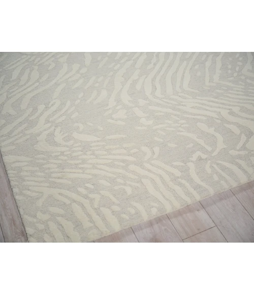 Exquisite Rugs Entro Silver/Ivory 718114X18 14ft.X18ft. Rect. Rug