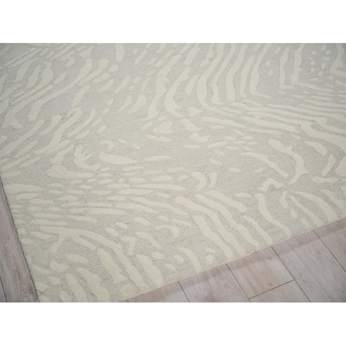 Exquisite Rugs Entro Silver/Ivory 718112X15 12ft.X15ft. Rect. Rug