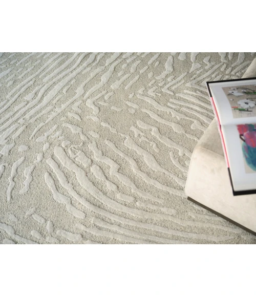 Exquisite Rugs Entro Silver/Ivory 718114X18 14ft.X18ft. Rect. Rug