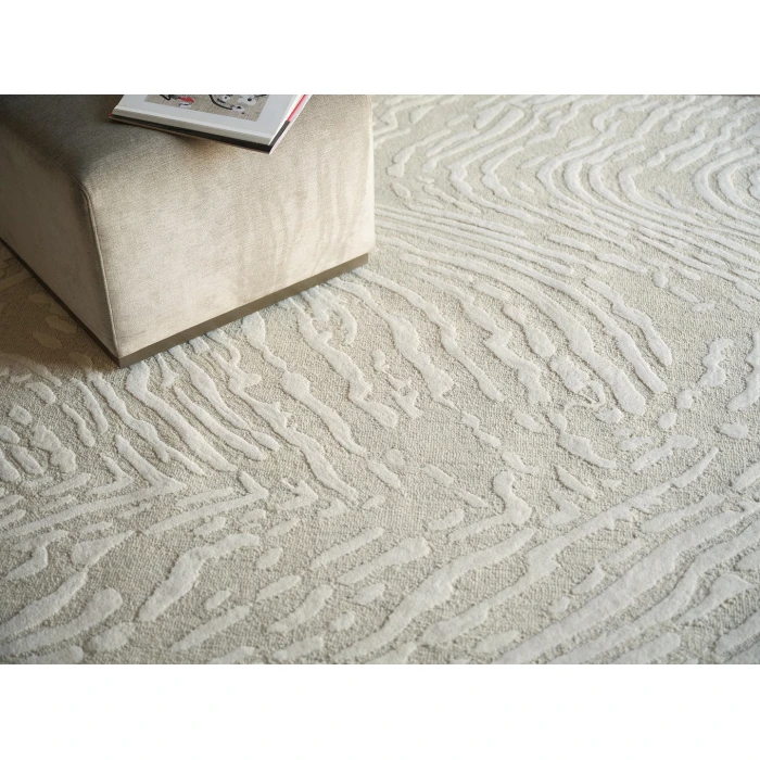 Exquisite Rugs Entro Silver/Ivory 718112X15 12ft.X15ft. Rect. Rug