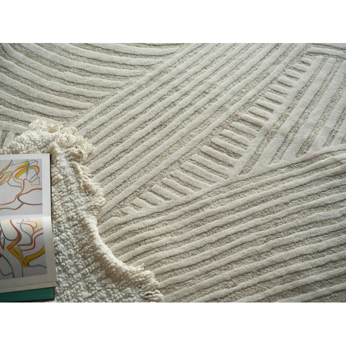 Exquisite Rugs Entro Beige/Ivory 718315x20 15ft.x20ft. Rect. Rug