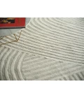 Exquisite Rugs Entro Silver/Ivory 71844X6 4ft.X6ft. Rect. Rug