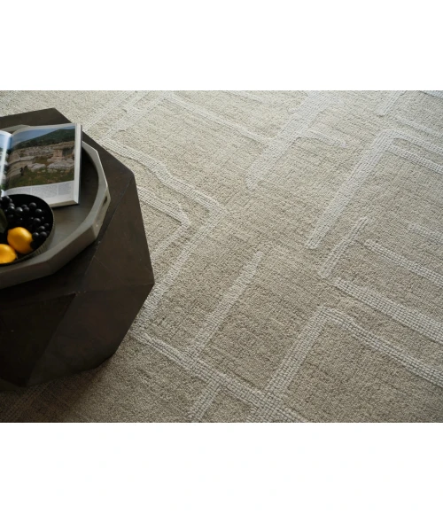 Exquisite Rugs Breckenridge Beige/Ivory 72041X16 1ft.X1ft.6in. Rect. Rug